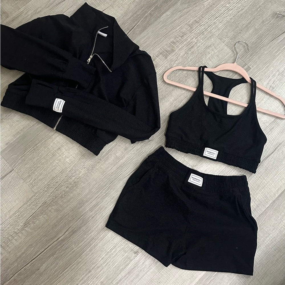 Black Activewear Set
